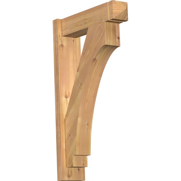 Ekena Millwork Imperial Smooth Arts and Crafts Outlooker, Western Red Cedar, 5 1/2"W x 20"D x 32"H OUT06X20X32IMP03SWR - main